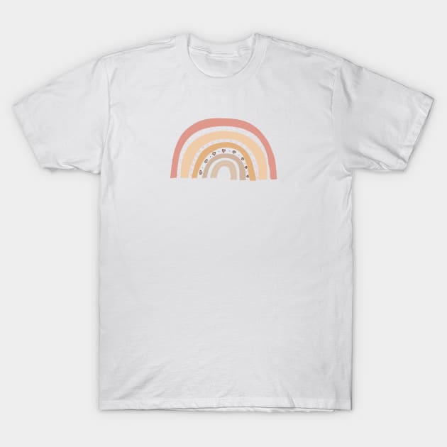 Hand drawn rainbow T-Shirt by GULSENGUNEL